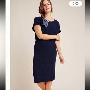 Anthropologie Louella Dolman-Sleeved Midi Dress